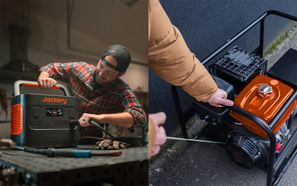 Solar Generator Vs Gas Generator