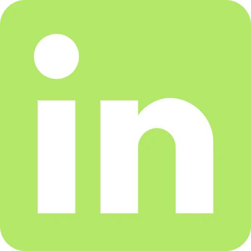 Linkedin Icon Box Green